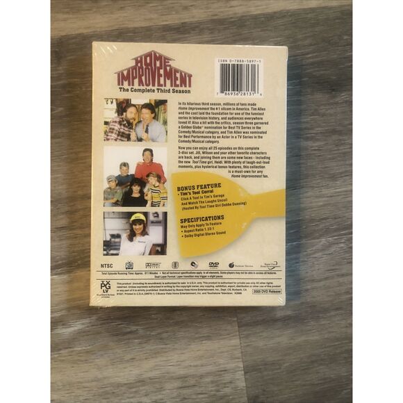 HOME IMPROVEMENT - THE COMPLETE THIRD SEASON (DVD, 2005)  Sealed - Picture 3 of 7